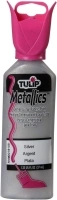 Tulip Dimensional Fabric Paint 1-1/4 Ounces-Metallics-Silver