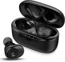 Monster Achieve 300 AirLinks Wireless Earbuds, Bluetooth 5.3 in-Ear Stereo Headphones, with USB-C Charging Case, Built-in Microphone for Clear Calls, Type-C Charging, Touch Control