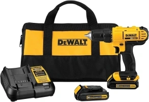 DEWALT 20V Max Cordless Drill/Driver Kit, Includes 2 Batteries and Charger (DCD771C2)