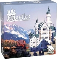 Castles of Mad King Ludwig 2nd Edition - Beautiful Award-Winning Family Strategy Board Game for Families, Adults, Kids - from The Creators of One Night Ultimate Werewolf - Build Neuschwanstein Castle