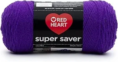 RED HEART Super Saver Yarn, Amethyst