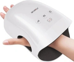 CINCOM Hand Massager - Cordless Hand Massager with Heat and Compression for Arthritis and Carpal Tunnel(FSA or HSA Eligible) (White)