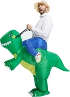 TOLOCO Inflatable Costume Dinosaur Costume,Inflatable Dinosaur Costume,Blow up Costume Inflatable Halloween Costumes