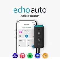 Amazon Echo Auto (2nd Gen, 2022 release) | Add Alexa to your car