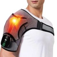 ERHIVORA Shoulder Heating Pads for Shoulder Pain, Frozen Shoulder Brace, Heated Shoulder Wrap, Shoulder Heat Pad