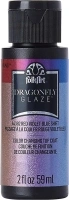 FolkArt Multi-Surface Dragonfly Glaze Multi-Surface Paint (2 oz), 44382, Red-Violet-Blue