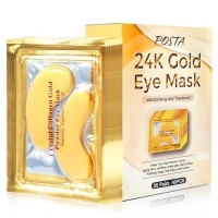 POSTA 24K Gold Eye Mask, 20 Pairs Eye Treatment Mask With Collagen, Under Eye Mask Treatment for Puffy Eyes, Dark Circles Corrector, Used for Eye Bags, Anti Aging Patches Luxury Gift for Women and Men