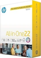 HP Papers | 8.5 x 11 Paper | All In One 22 lb | 1 Mega Ream - 750 Sheets | 96 Bright | Made in USA - FSC Certified | 207750R