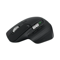 Logitech MX Master 3S, Wireless Performance Mouse, Ergo, 8K DPI, Quiet Clicks, USB-C, Black