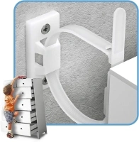 Anti Tip Furniture Wall Anchors Baby Proofing Furniture Moving Straps Adjustable Child Safety Cabinet Straps Earthquake Resistant Anti-Tip Kit Wall Anchor Protect Toddlers from Falling, Bearing 150Ib