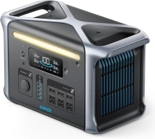 Anker SOLIX F1200 Portable Power Station, PowerHouse 757, 1800W Solar Generator, 1229Wh Battery Generators for Home Use, LiFePO4 Power Station for Outdoor Camping, and RVs (Solar Panel Optional)