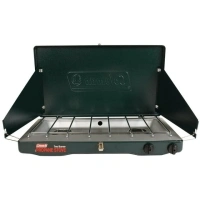 Coleman Brand, Matchlight 10,000 BTU 2-Burner Propane Stove, black