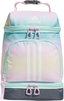 adidas Excel 2 Insulated Lunch Bag, Gradient Flash Aqua/Orchid Fusion Purple, One Size