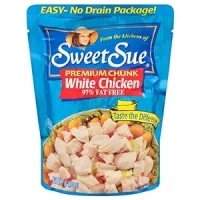 Sweet Sue Premium Chicken Breast, 7 Ounce (Pack of 12) - 12g Protein per Serving, 97% Fat Free - Gluten Free, Keto Friendly - Great for Snack, Lunch or Dinner Recipes