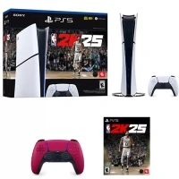 Playstation 5 Digital Slim Edition NBA 2k25 Bundle + PlayStation 5 DualSense Wir