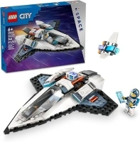 LEGO City Interstellar Spaceship Toy for Kids, Creative Play Space Toy, Building Set with Spacecraft Model, Drone, and Astronaut Figure, Building Toy for Boys, Girls and Kids Ages 6 and Up, 60430