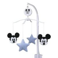 Disney Mickey Mouse - Timeless Mickey and Stars Musical Mobile, Infant Nursery, Boy