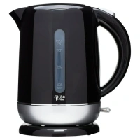 Rise By Dash 1.7 Liter Electric Kettle + Water Heater with Rapid Boil, Cordless Carafe + Auto Shut off for Coffee, Tea, Espresso & More - Black