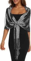 Rheane Shawls and Wraps for Evening Dresses Shawl Wraps for Women with Buckle for Evening Party Dresses Wedding Party