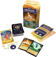 Ravensburger Disney Lorcana TCG: Into the Inklands Starter Deck: Amber & Emerald | Engaging Gameplay | Over 200 Original Disney Artworks | Ideal for Ages 8 and Up