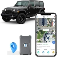 GPS Tracker for Vehicles up to 2-12 Months, Subscription Needed Strong Magnetic Car Tracking Device Hidden, Real-Time, 10S Update, Geo-Fence 4G Car Tracker Device Hidden for Car Trucks Kids