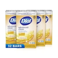 Dial Antibacterial Bar Soap, Gold, 8 Count (Pack of 4)