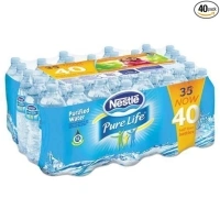 Nestle - Pure Life, Purified Water, 676 Fl Ounce (16.9oz / 40pk)