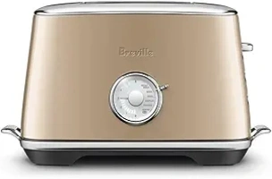 Breville the Toast Select™ Luxe 2-Slice Toaster, BTA735RCH, Royal Champagne