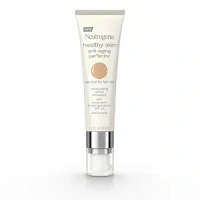 Neutrogena Retinol Treatment and Tinted Facial Moisturizer, Healthy Skin Anti-Aging Perfector with Broad Spectrum SPF 20 Sunscreen with Titanium Dioxide, 40 Neutral to Tan, 1 fl. oz