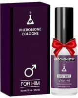 Pheromones to Attract Women for Men (Panther) - Exclusive, Ultra Strength Organic Fragrance Body Cologne Spray - 1 Fl Oz (Human Grade Pheromones to Attract Women)