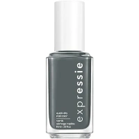 essie Expressie Nail Polish, Quick-Dry Muted Gray Nail Polish, Vegan, Cut To The Chase, 0.33 fl oz