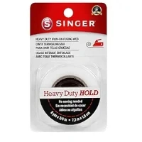 SINGER 00240 Heavy Duty Iron-On Fusing Web, Fabric Adhesive,