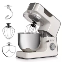 Deco Chef 5.5 QT Kitchen Stand Mixer, 550W 8-Speed Motor, w/ Mixing Attachments