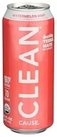 Clean Cause Organic Sparkling Watermelon Mint Yerba Mate, 16 FZ