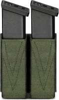 EZshoot Magazine Pouch Double Pistol Mag Pouch with Quick Release Insert Molle Mag Pouch Universal Magazine Pouches