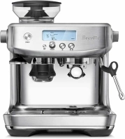 Breville the Barista Pro Espresso Machine with Grinder & Milk Frother, Espresso Maker with Seconds Heat Up, Cappuccino & Latte Machine for Home, BES878BSS, Brushed Stainless Steel