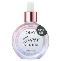 Olay Super Serum 50mL (1.7 oz) with Niacinamide, Vitamin C, Collagen Peptide, AHA, and Vitamin E