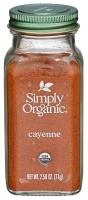 SIMPLY ORGANIC Organic Cayenne, 2.5 OZ