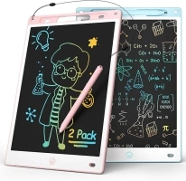 2PACK LCD Writing Tablet (Pink＆Blue),Toddler Drawing Board Toys for Kids Learning & Education,10in Erasable Drawing Doodle Board,Toddler Birthday Gift for Boys Girls 3 4 5 6 7 8 Year Old