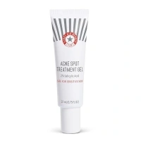 First Aid Beauty FAB Pharma BHA Acne Spot Treatment Gel 2% Salicylic Acid, Treatment for Breakouts, Whiteheads, Blackheads and Acne Blemishes