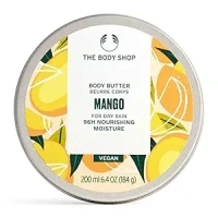 The Body Shop Mango Body Butter – Nourishing & Moisturizing Skincare for Normal Skin – Vegan – 6.4 oz