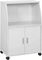 Monarch Specialties I Kitchen Cart, 33", White