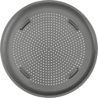 GoodCook AirPerfect Nonstick 16” Pizza Pan – Pizza Tray for Oven, Perforated Round Pizza Pan, Carbon Steel Baking Pan, Homemade, Frozen & Leftover Slices