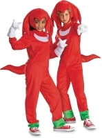 Disguise Child Sonic Knuckles Deluxe Costume for Kids, Official Sonic Movie 3 Costume With Headpiece and Gloves