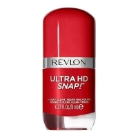 REVLON Ultra HD Snap Nail Polish, Glossy Nail Color, 100% Vegan Formula, Perfect for Spooky Halloween Nails, No Base and Top Coat Needed, 030 Cherry On Top, 0.27 Fl Oz