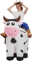 tasanor Blow Up Cow Costumes for Adults,Inflatable Costume Adult,Inflatable Cow Costume,Halloween Costumes for Men/Women