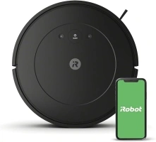 iRobot Roomba Vac Robot Vacuum (Q011) - Power-Lifting Suction, Alexa, Quieter Cleaning Mode, Multi-Surface Cleaning, Cleans in Neat Rows, Easy to use, Self-Charging