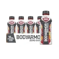 BODYARMOR ZERO Sugar Fruit Punch, Sugar Free Sports Drink - Low-Calorie Hydration - Natural Flavors with Potassium Packed Electrolytes, Antioxidants, and B-vitamins, 16 fl oz (pack of 12)