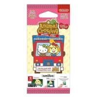 Nintendo France SARL Animal Crossing: New Leaf - Welcome Pack Sanrio - Amiibo 6 Card (Multi), Black, 2003266