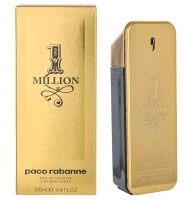 Paco Rabanne 1 Million EDT Spray - Notes of Leather, Amber and Tangerine for Rebellious Men